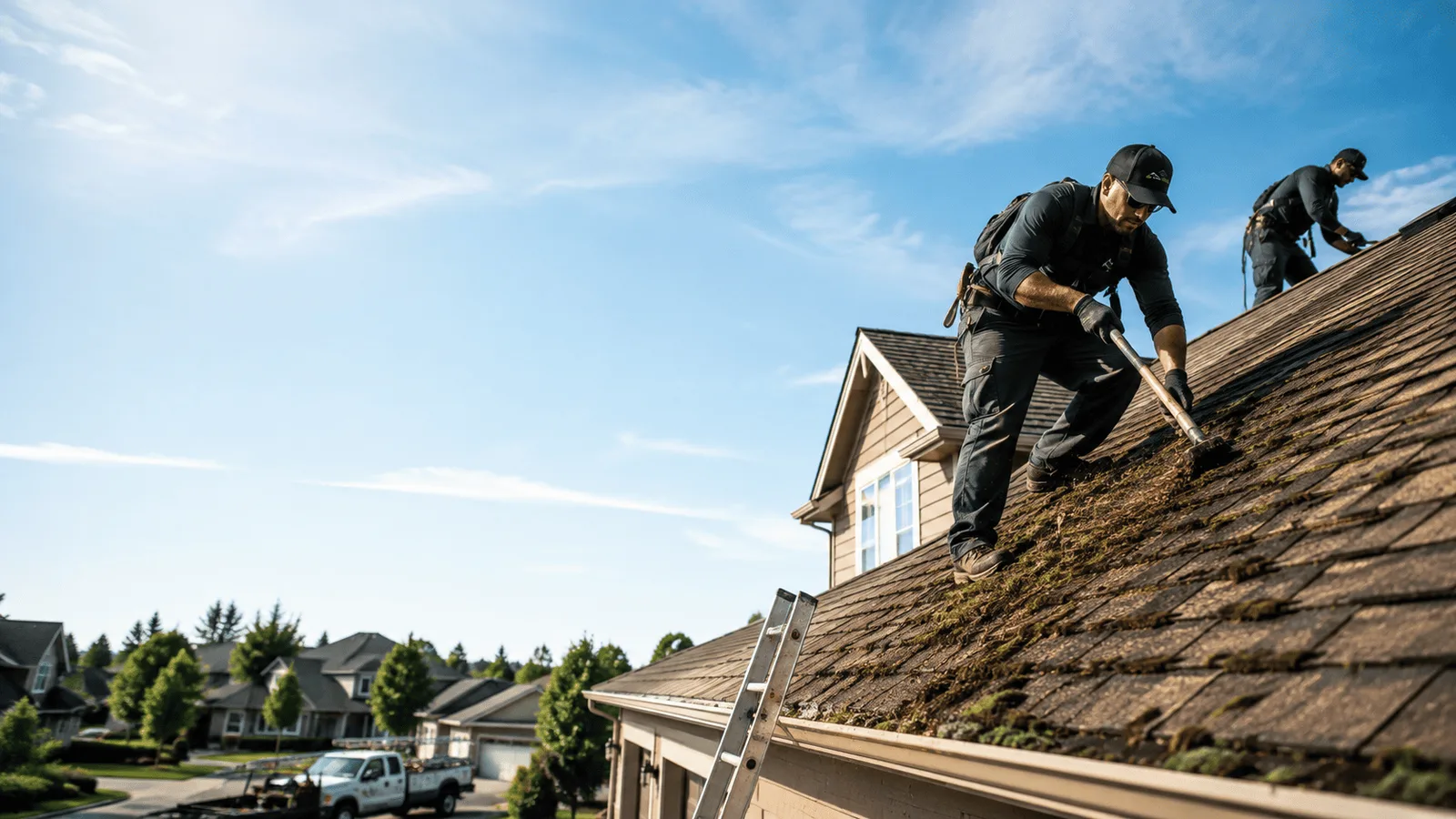Roof Moss Removal in Palm, PA near me